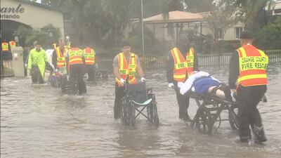 Orange County nursing home evacuated due to rising flood waters