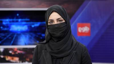 Taliban begins enforcing order for female TV news anchors to cover most of their faces