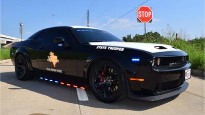 SEE: Seized Dodge Hellcat turned into police cruiser