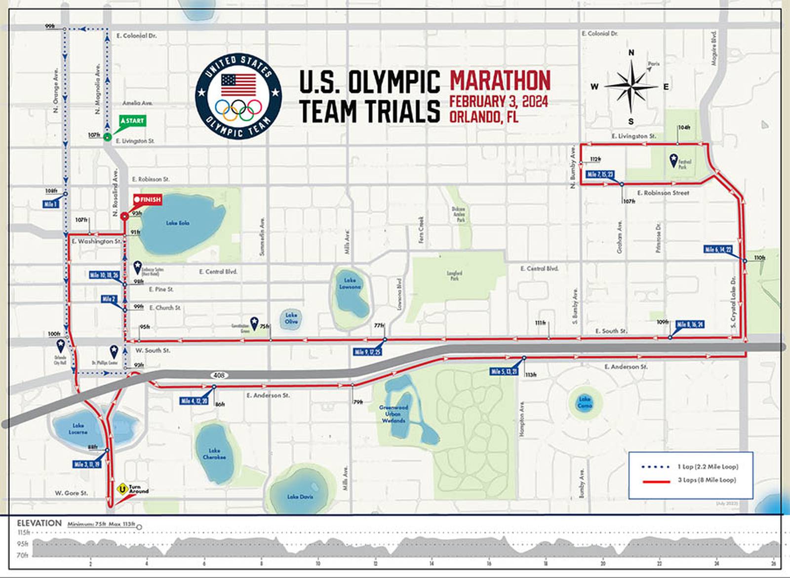 The Olympic Marathon Team Trials come to Orlando; Will your drive be