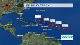 Tropical Storm Lee forms; forecast to become ‘extremely dangerous’ hurricane