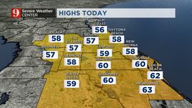 Cloudy and chilly Tuesday in Central Florida