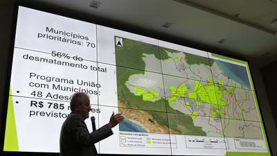 Deforestation in Brazil's Amazon rainforest is down to lowest level since 2016, government says