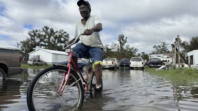 Francine weakens and moves inland after lashing Louisiana