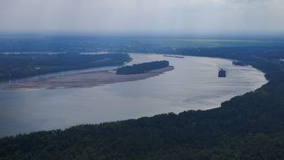 Brackish water creeping up the Mississippi River may threaten Louisiana's drinking supply