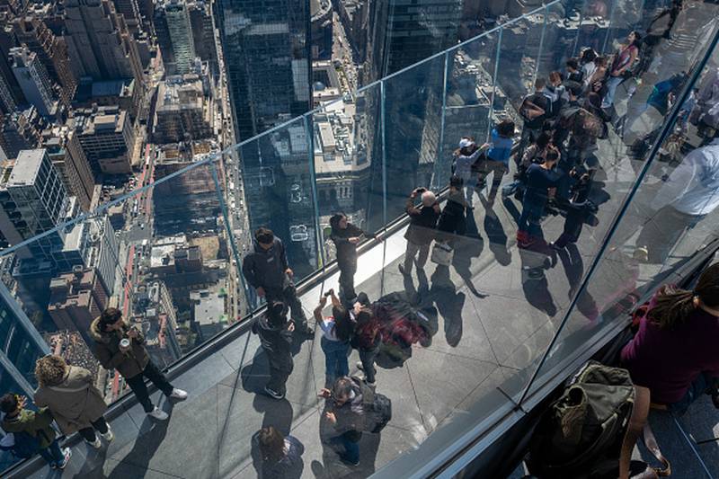 People awaiting the 2024 solar eclipse.