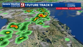 Rain chances decrease, temperatures stay hot in Central Florida