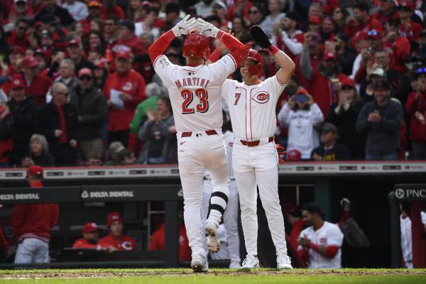 MLB Opening Day 2024: Reds clinch first win of 2024 amid a decidedly different atmosphere than last year