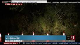 SEE: Hurricane Nicole knocks down tree, blocks Kissimmee roadway