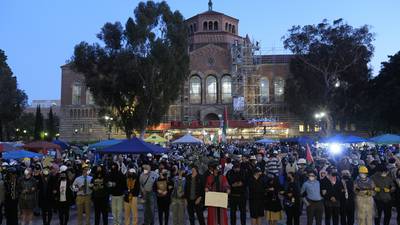 Police move in and begin dismantling a pro-Palestinian demonstrators' encampment at UCLA