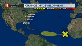 Wave near Africa may develop this week; Tropical Storm Don continues slow move through the Atlantic