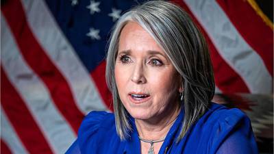 Governor of New Mexico, Michelle Lujan Grisham, registers as substitute teacher