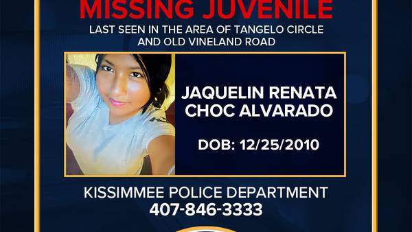 Kissimmee Police asks for publics help in searching for a missing juvenile
