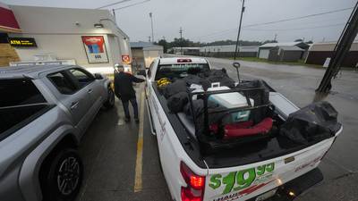 Hurricane Francine takes aim at the Louisiana coast amid fears of storm surge and flooding