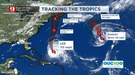 Hurricane Lee stays off the coast but brings strong winds, rip currents