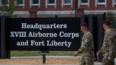 US Army officially renames Fort Bragg to Fort Liberty