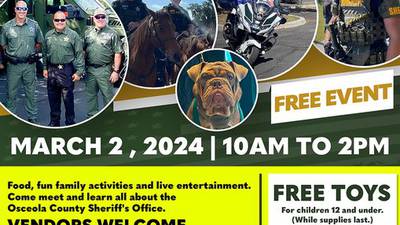Osceola County Sheriff invites you to “Community Appreciation Day” on March 2nd