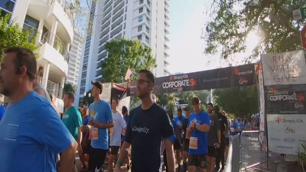 Record heat index forces changes to annual Corporate 5K race