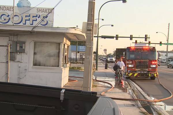 ‘Goff’s isn’t going anywhere without a fight’: Fire damages landmark Orlando ice cream shop
