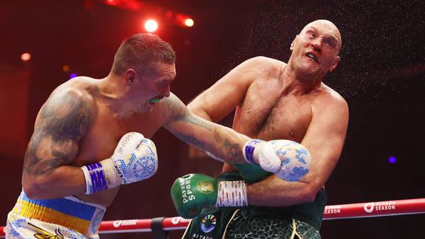 Oleksandr Usyk tops Tyson Fury in split decision to win undisputed heavyweight title