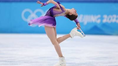 Winter Olympics: Russian skater Valieva in 1st place after short program amid doping scandal