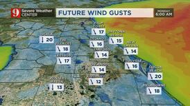 Cloudy and breezy Monday before front brings cold air to Central Florida