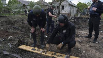 At least 10 killed as Russia presses forward with its offensive in northeastern Ukraine