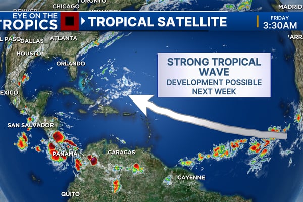 Hurricane season heats up as tropical waves move off coast of Africa
