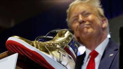 Air Trump? Former president pitches line of footwear at Sneaker Con in Philadelphia