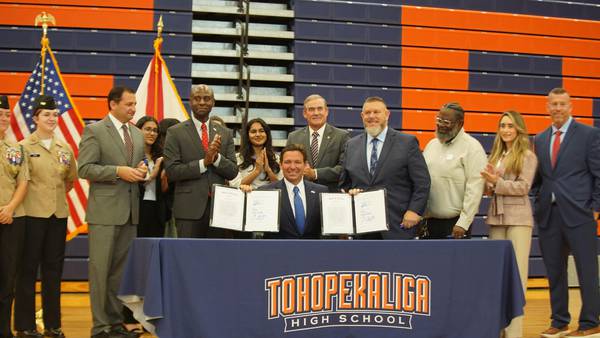 Governor Ron DeSantis signs legislation to provide additional resources for Florida students