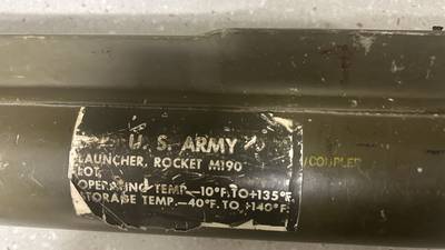 Crack cocaine, Army rocket launcher seized during ‘routine’ traffic stop