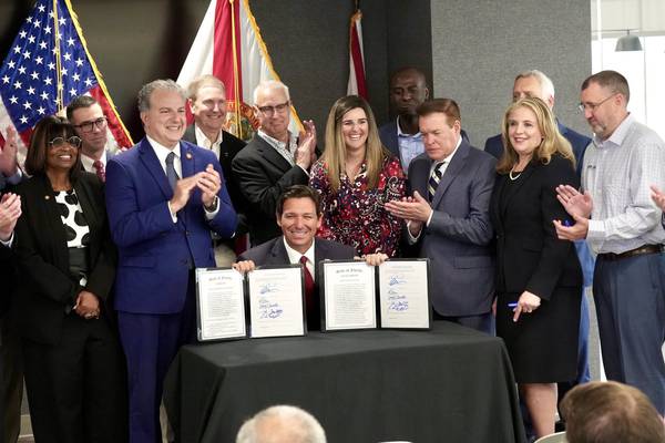 Governor Ron DeSantis signs legislation to protect Florida consumers, teachers, and employees