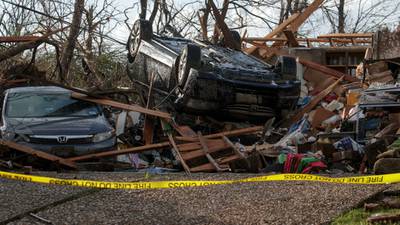 Deadly tornadoes roar across South, Midwest, killing at least 26