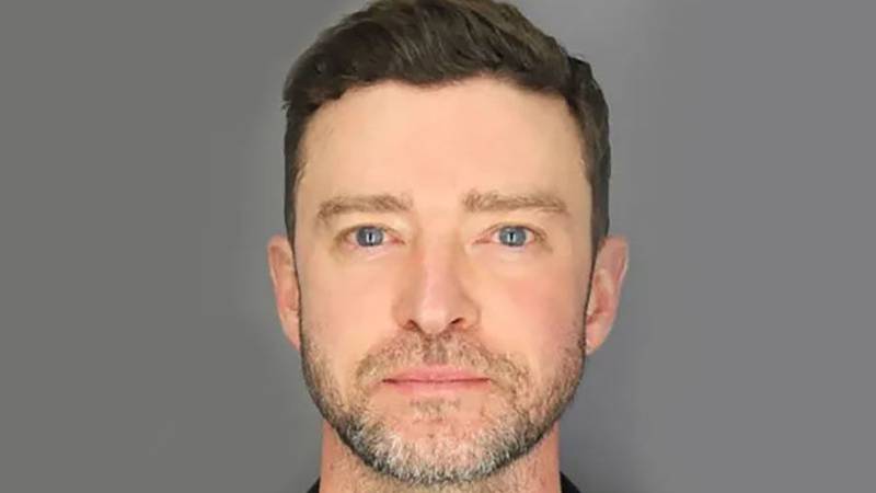 Justin Timberlake booking photo