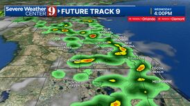Street flooding possible Wednesday afternoon as strong storms impact parts of Central Florida
