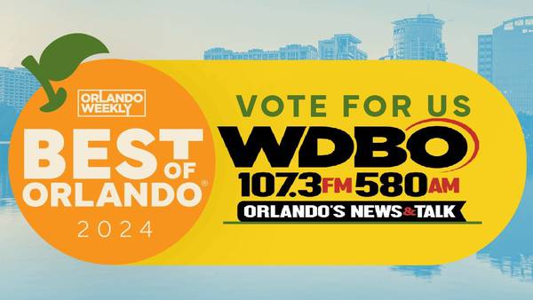 Vote WDBO ‘Best Local Talk News Radio Station’ on Orlando Weekly’s Best Of Orlando 2024
