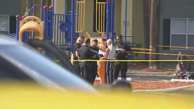 Photos: 2 teens shot, killed near playground at Sanford apartment complex