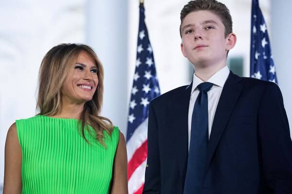 In reversal, Barron Trump will no longer serve as delegate to the RNC, his mother’s office announces