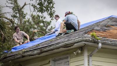 The Latest: Tropical Storm Debby hovers off the coast of the Carolinas