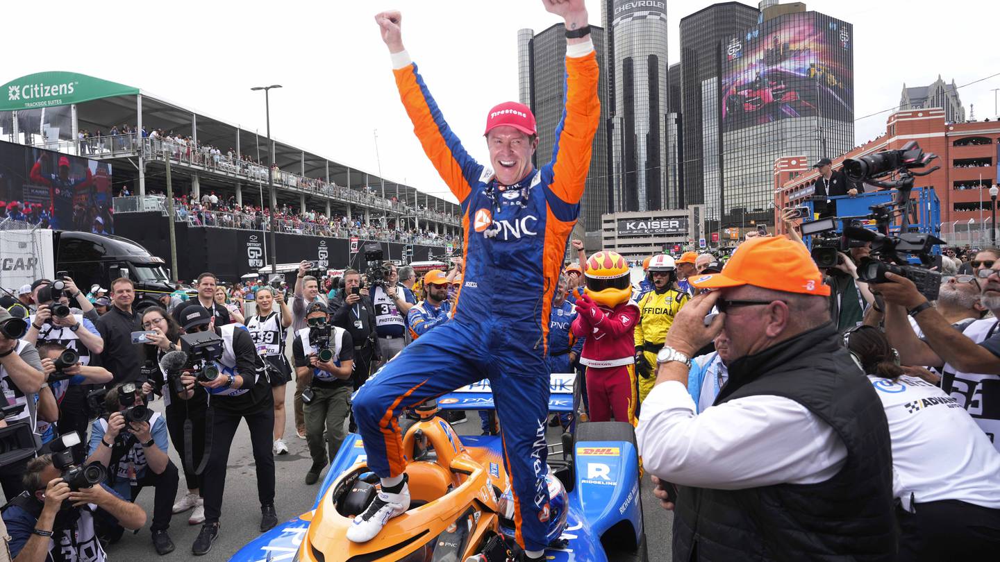 Scott Dixon wins record 4th Detroit Grand Prix, 1st IndyCar