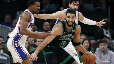 Jayson Tatum ejected in third quarter during Celtics' win over 76ers