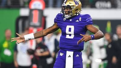 No. 3 Washington staves off No. 5 Oregon comeback to win Pac-12 and secure playoff spot