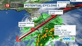 TIMELINE: Tropical disturbance to bring heavy rains to parts of Florida through Saturday