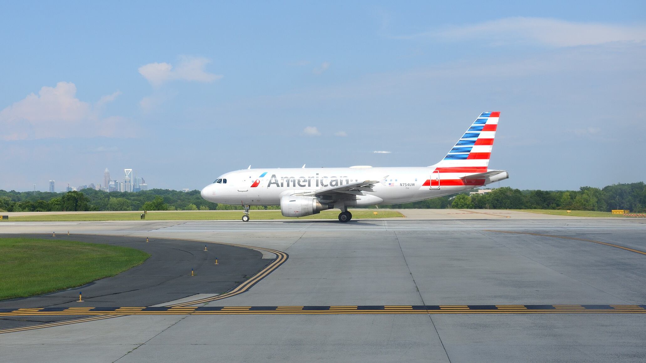 American Airlines plane