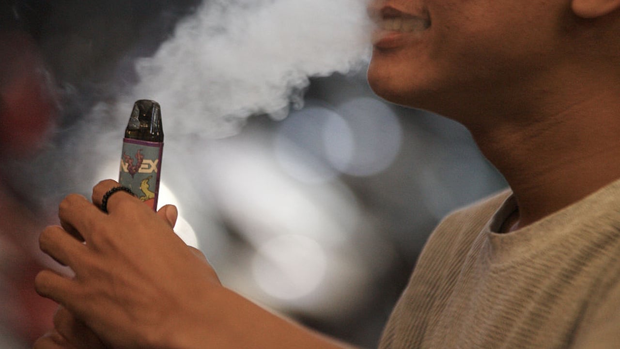 File photo. The FDA gave the OK for fruity flavors of e-cigarettes produced by Los Angeles-based Glas Inc.