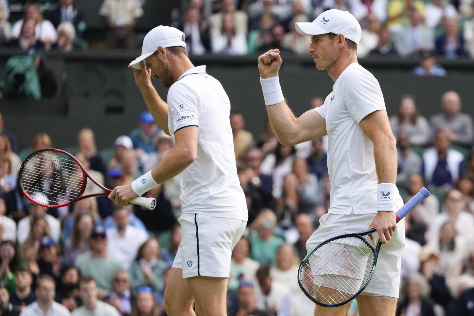 Andy Murray's Wimbledon farewell tour begins with a loss in doubles