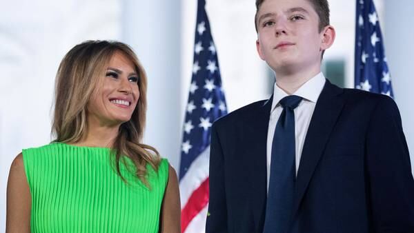 In reversal, Barron Trump will no longer serve as delegate to the RNC, his mother’s office announces