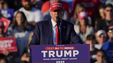 Trump tells Jersey Shore crowd he's being forced to endure 'Biden show trial' in hush money case