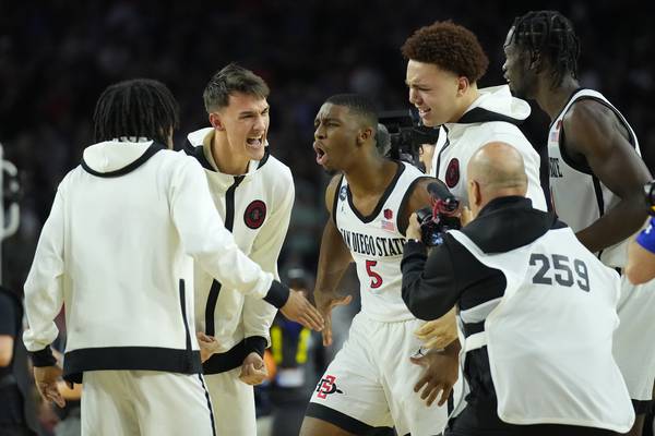 'We couldn't have scripted it better': SDSU's Lamont Butler cements himself in March Madness lore with Final Four buzzer beater